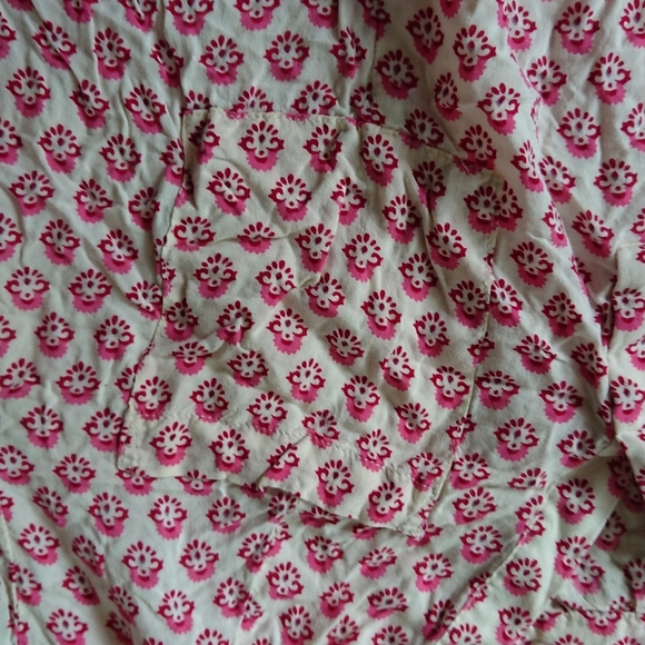 Anthropologie Maeve Laiken Henley In Motif Tunic Top size 8 - Picture 10 of 16